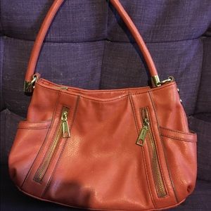 Orange Liz Claiborne Hobo bag. Good Condition.